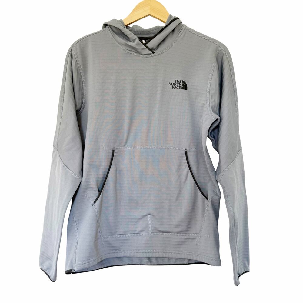 The North Face Gray Echo Rock Pullover Hoodie Sz S